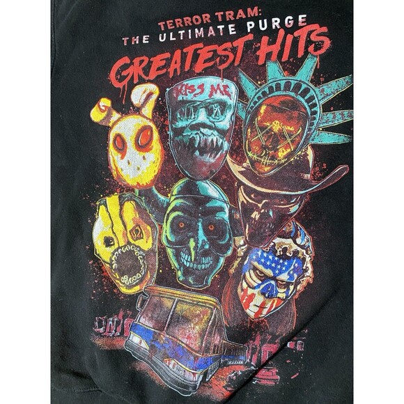 *Distressed* Universal Studios Halloween Horror Nights 2021 Hoodie 19pit2pit - Picture 2 of 8